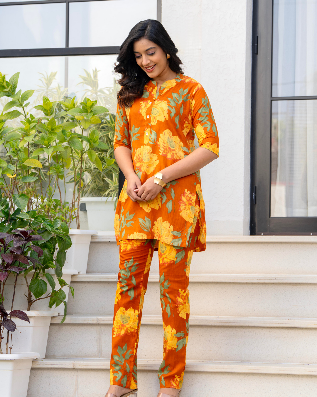 Saffron Elegance Co-Ord