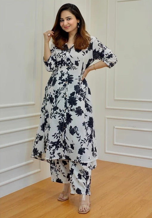 Midnight Bloom Co-ord Set