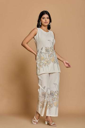 Ivory Bloom Coord Set