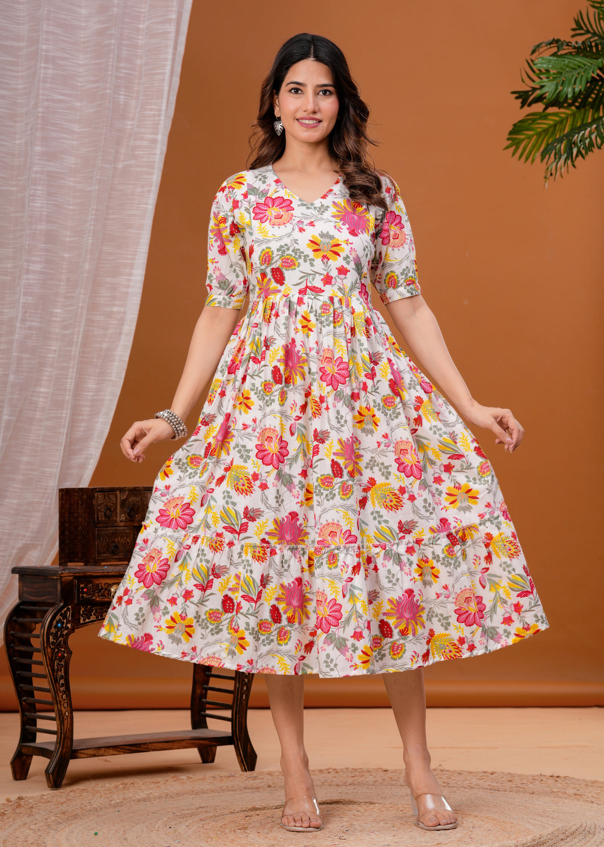 Blush Meadow Maternity Dress 🌸
