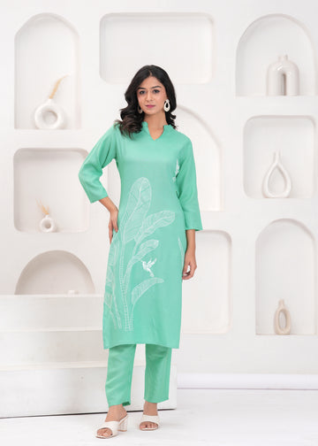 Emerald Aviary Co-ord