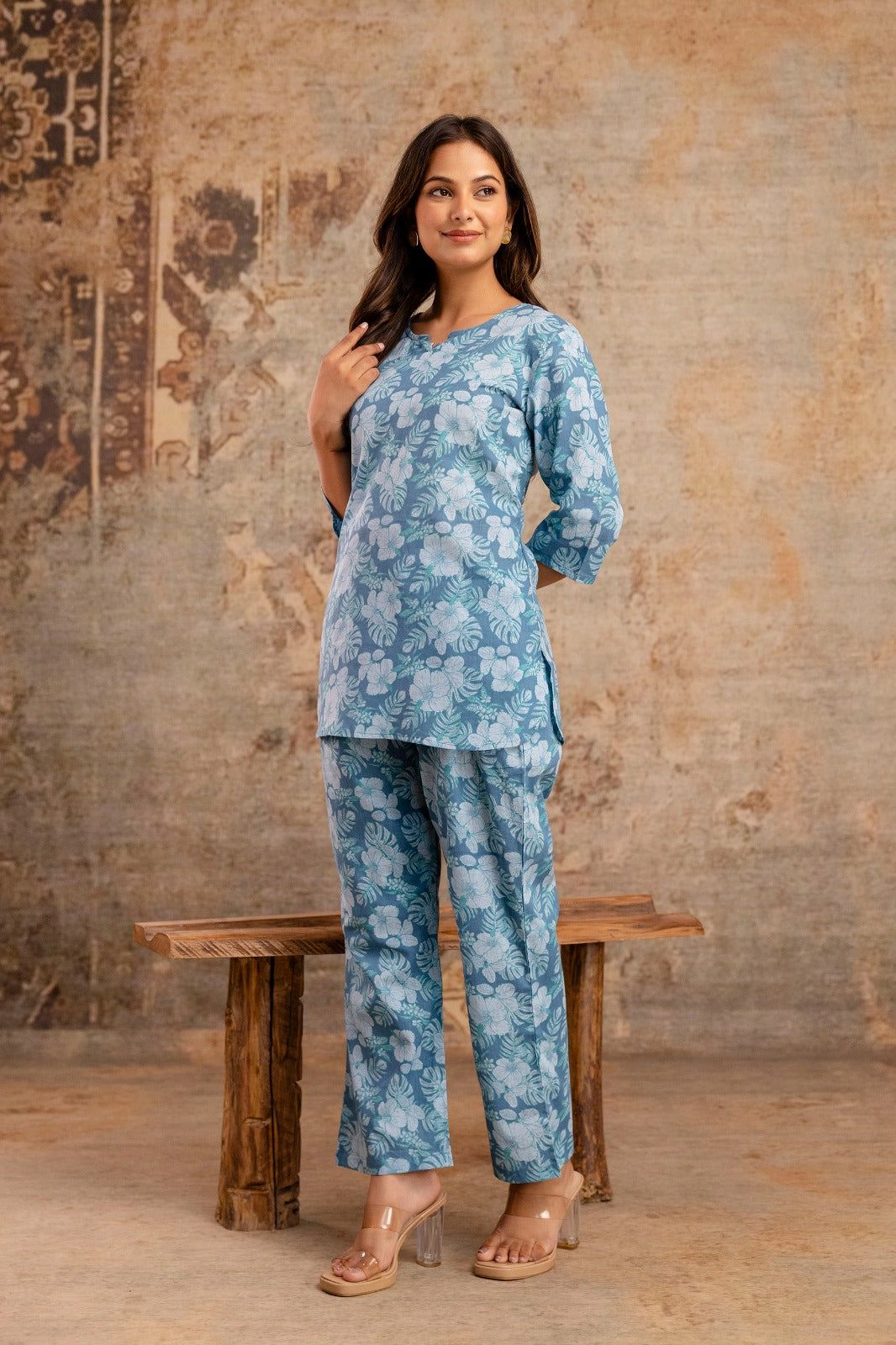 Ocean Bloom Co-ord Set