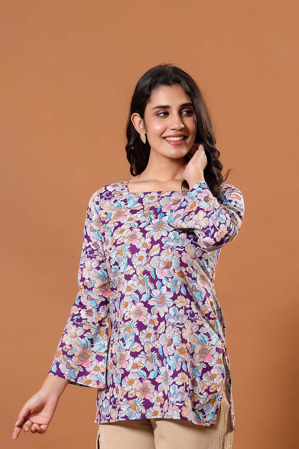 Moonlit Garden Kurti