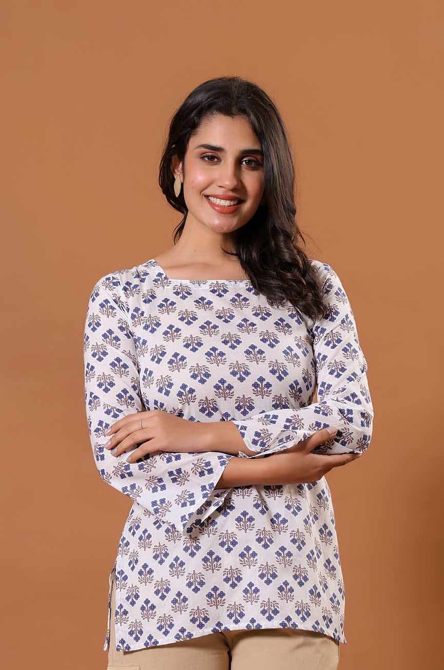 Whisper White Kurti